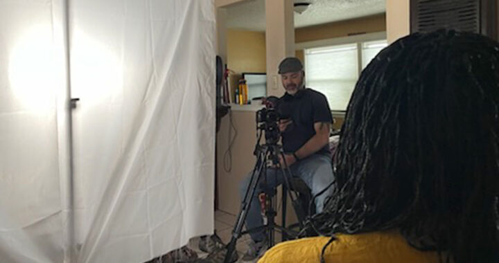 Pj Perez behind the camera
