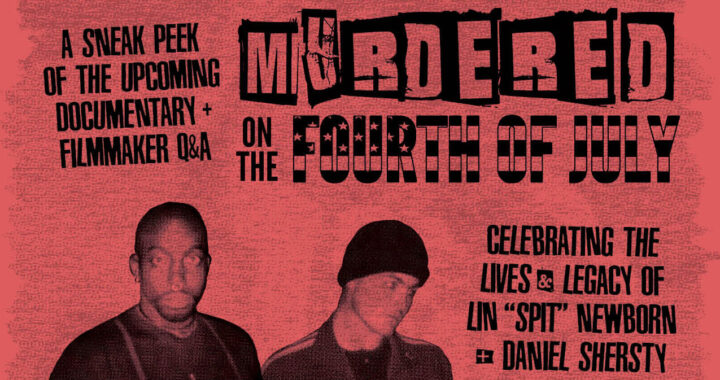Murdered on the Fourth of July Nov. 1 2026 event flier